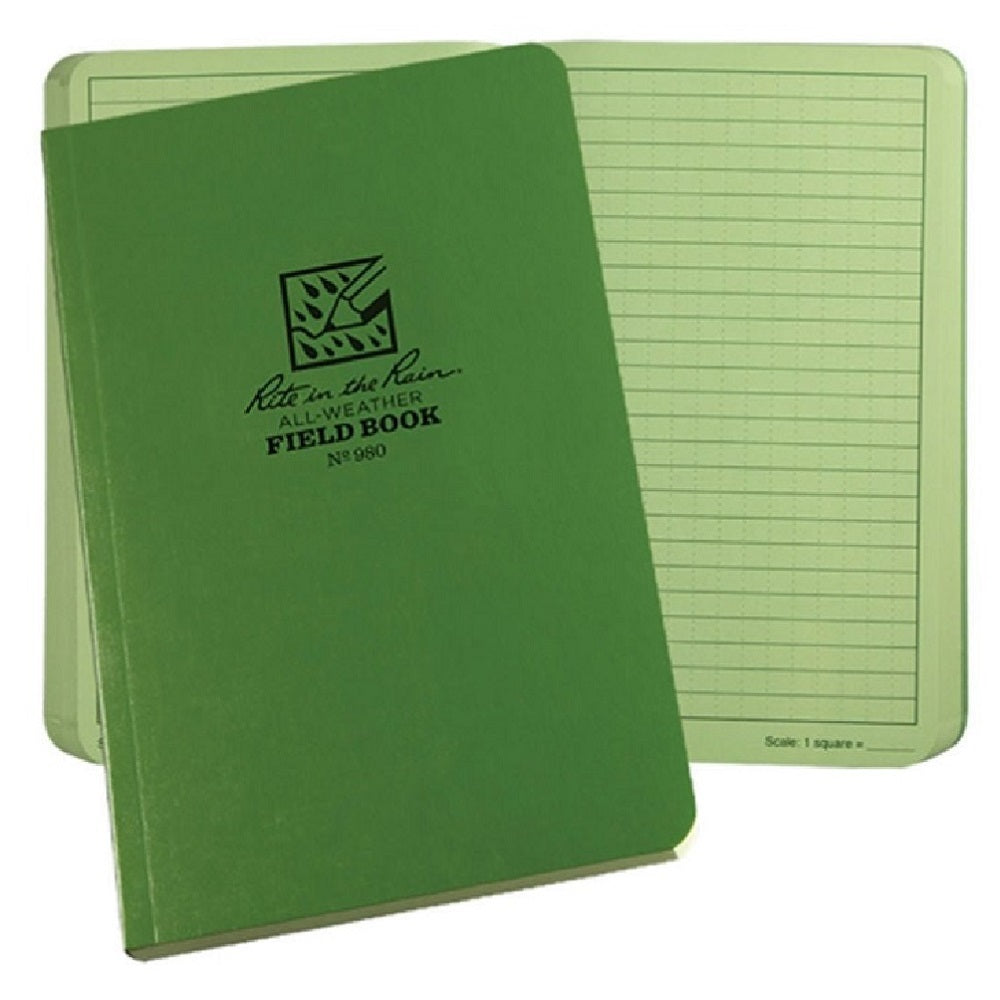 RITE N RAIN FIELD FLEX ALL WEATHER NOTEBOOKS - GREEN