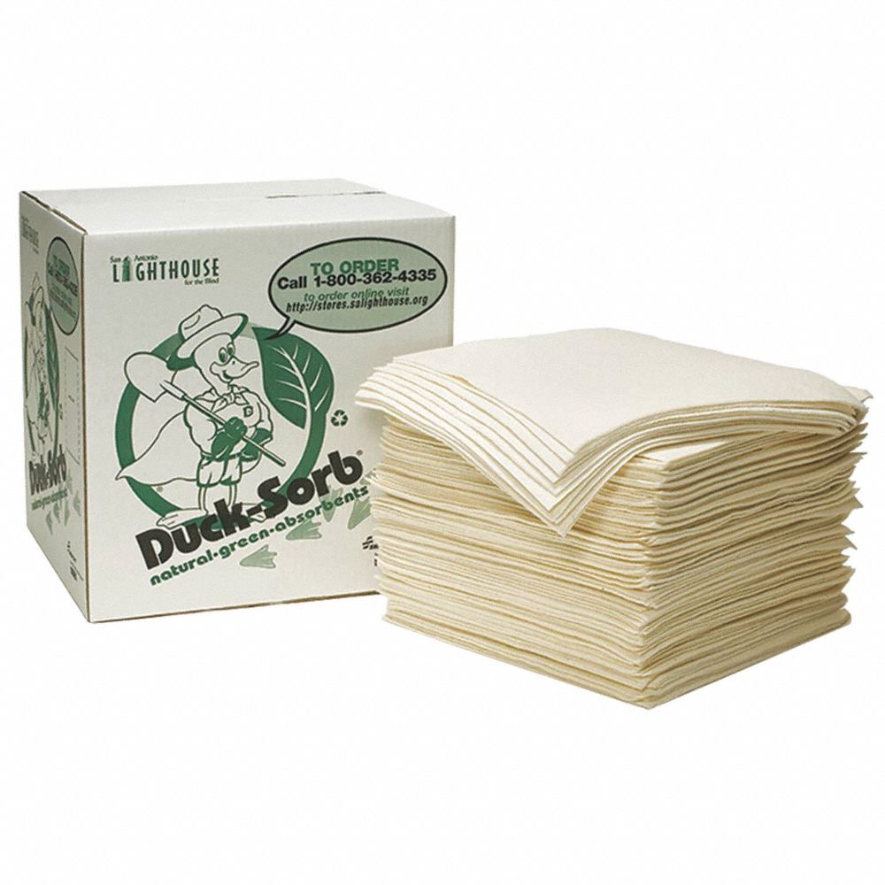 4235-01-451-8744 / 4235014518744 • Absorbent Pad • Cotton • 18" x 18" • White