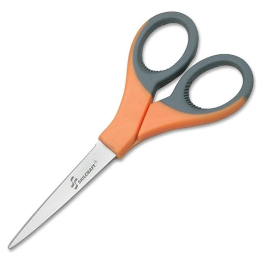 5110012414376 Stainless NSN2414376 Stainless Steel Shears, Pocket Scissors, 5-1/4" w/2" Cut Length Bx