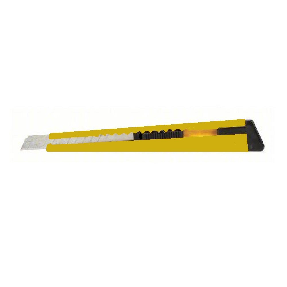 5110016215253 AbilityOne NSN6215253 Standard-Duty Utility Knife, 9mm Blades, 5-1/2" Metal Handle Bx
