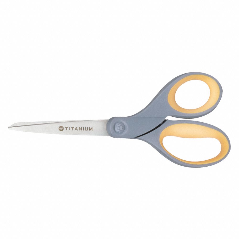 5110-01-629-6575 / 5110016296575 • Titanium Straight Scissors • 8" • SKILCRAFT® Westcott®