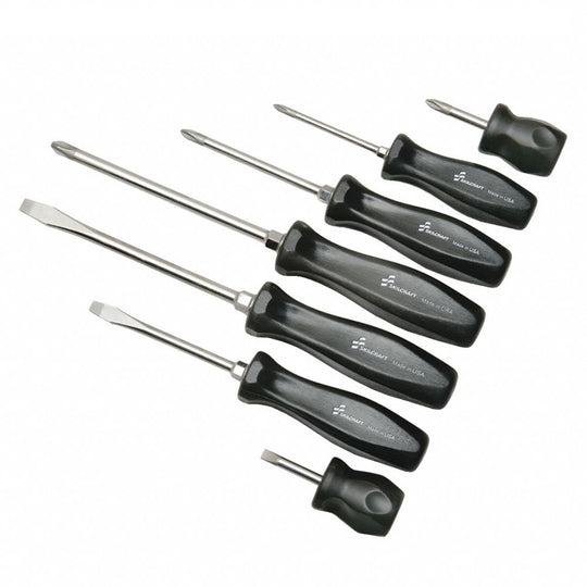 5120016301170 AbilityOne NSN6301170, Premium Grade Screwdriver Set, Assorted, 7 Piece Bx