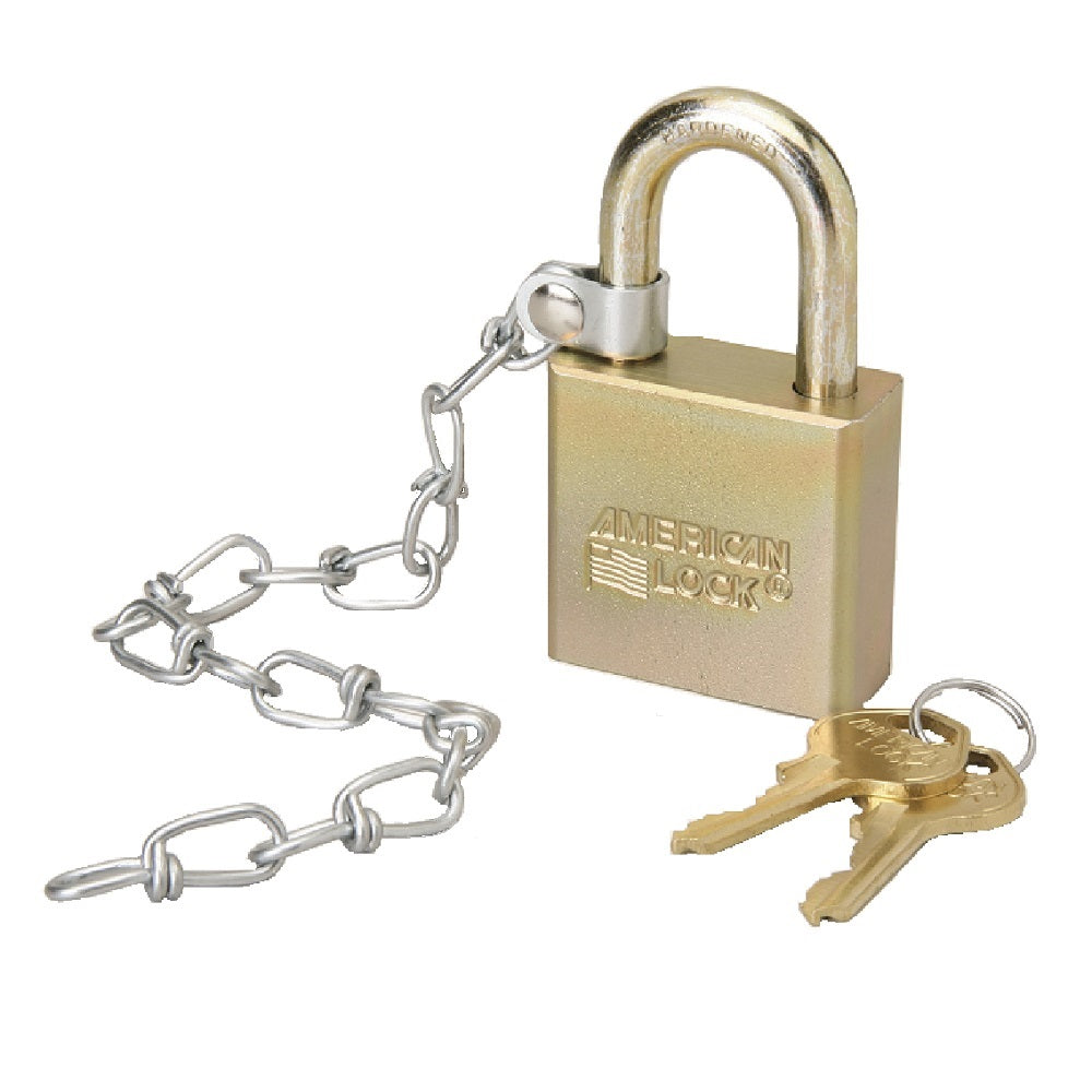 5340-01-588-1954 / 5340015881954 Padlock Set, 1-1/8" Shackle, Keyed Alike
