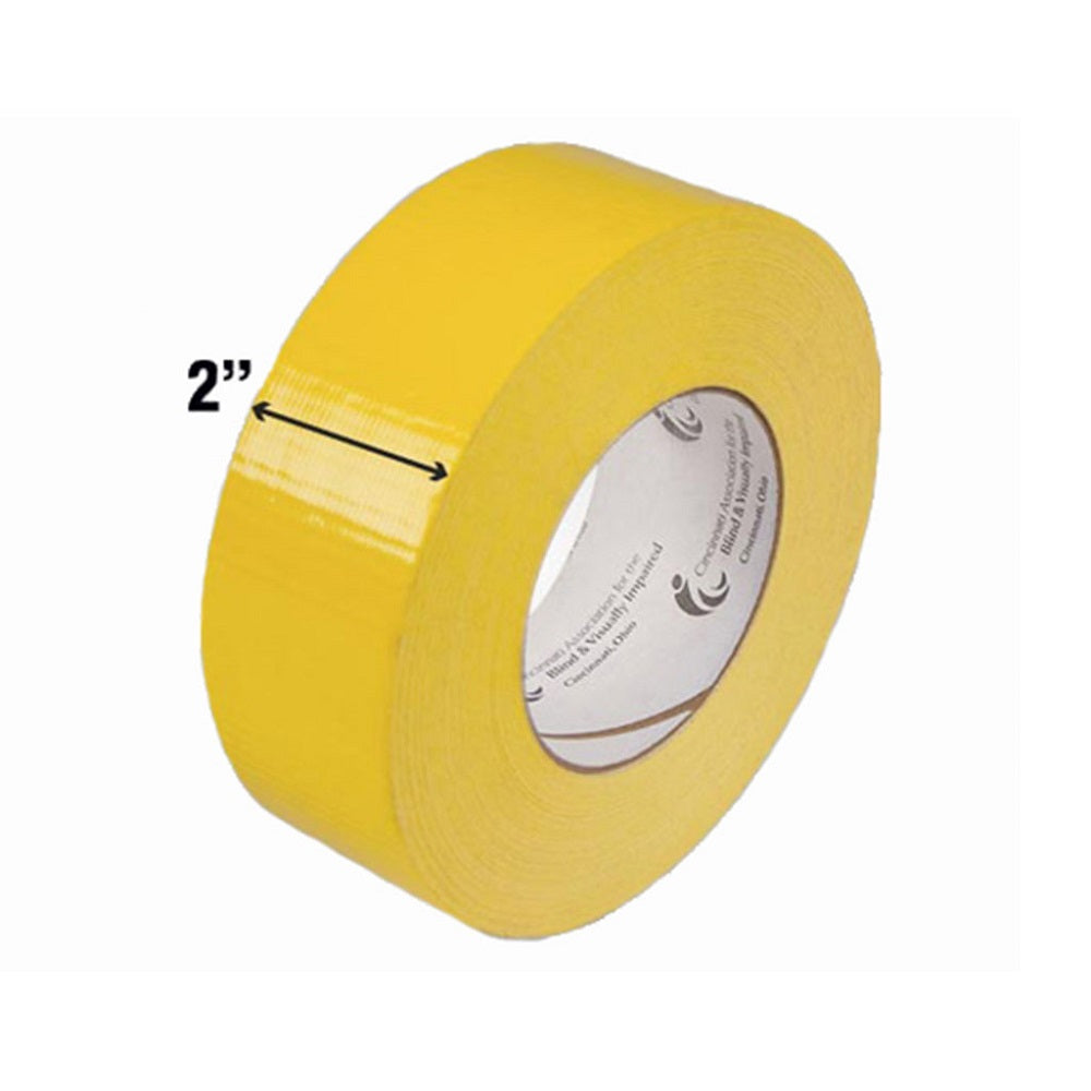 5640015775962 AbilityOne, Tape, Duct, Premium Heavy Duty, 9 mil, 2" x 60 yd, Yellow Bx