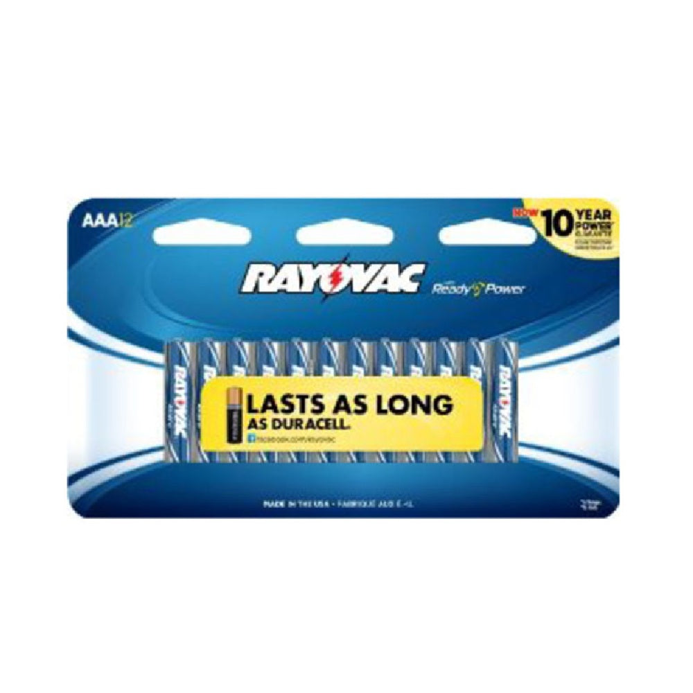 SKILCRAFT Alkaline Batteries • AAA • 1.5V • 12/Pack • NSN 6135-00-826-4798 / 6135008264798 CS