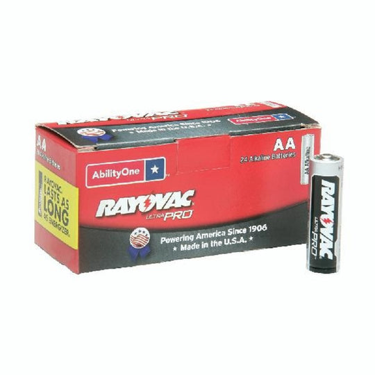 6135009857845, AbilityOne, Skilcraft, NSN9857845 - Battery, Non-Rechargeable - AA - 1.5V - Alkaline