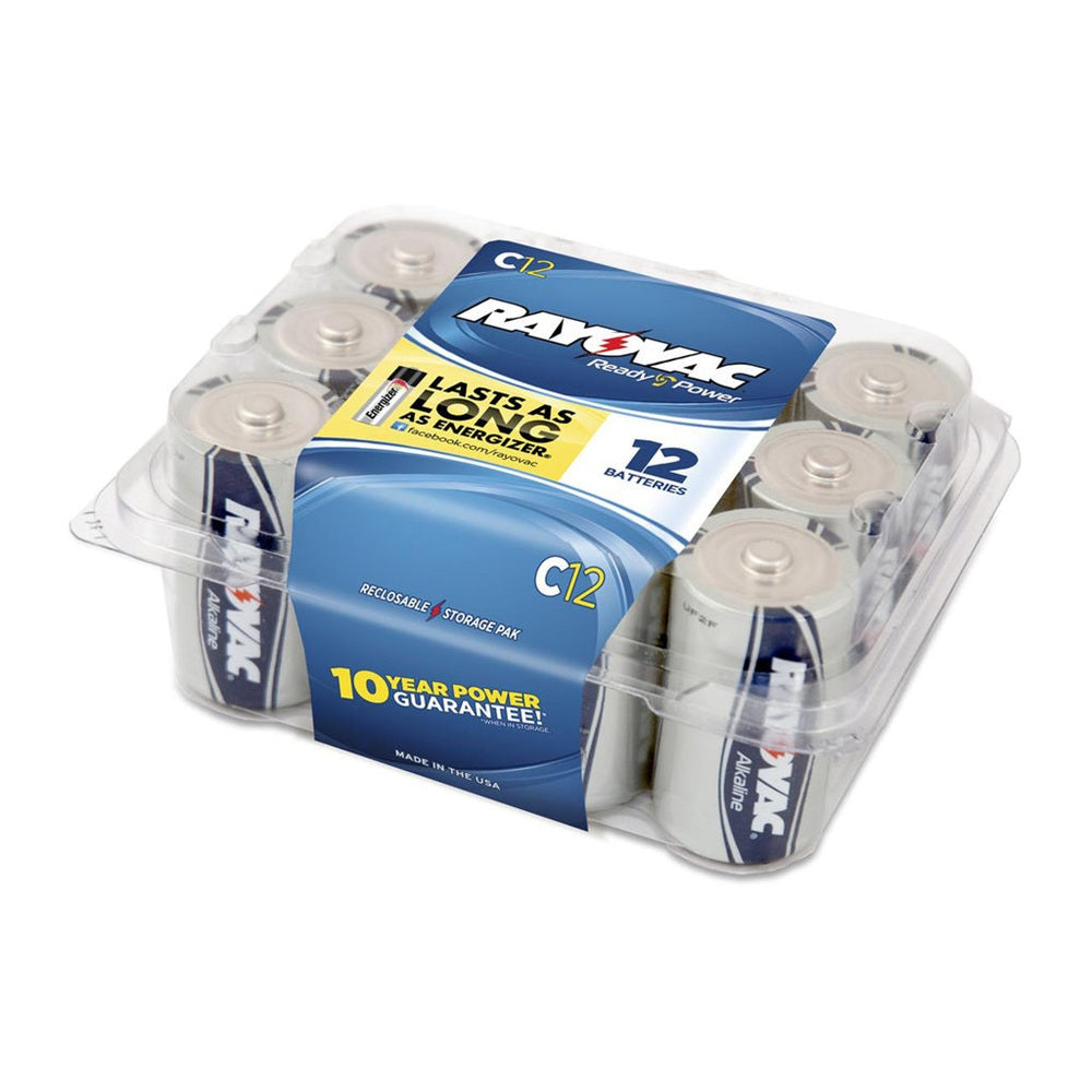 6135-00-985-7846 / 6135009857846 Alkaline C Batteries • 1.5V • 12 Pack