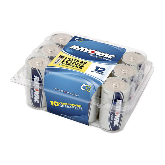 6135-00-985-7846 / 6135009857846 Alkaline C Batteries • 1.5V • 12 Pack
