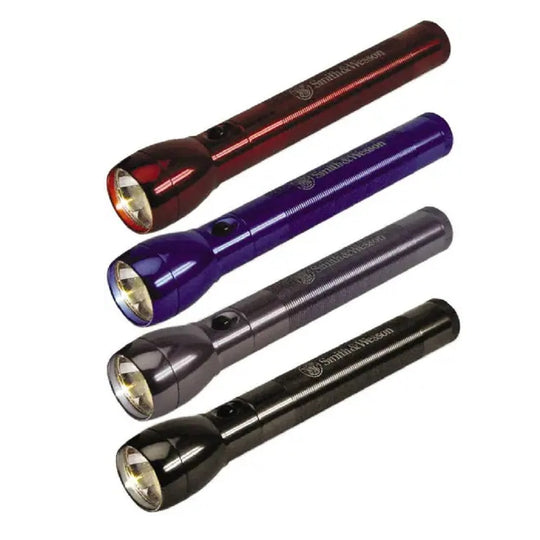 SKILCRAFT Aluminum Flashlight • 6½" • Includes Batteries • NSN 6230-01-513-2663 / 6230015132663