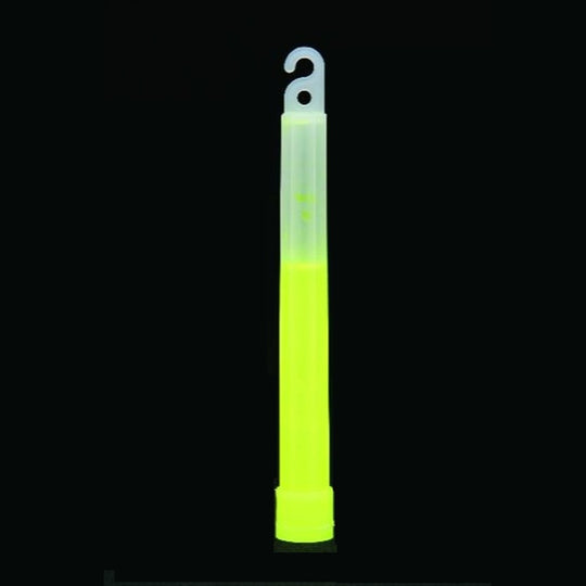 SKILCRAFT Chemlight Lightstick • 6" • Yellow • 12-Hour • NSN 6260-01-196-0136 / 6260011960136 cs