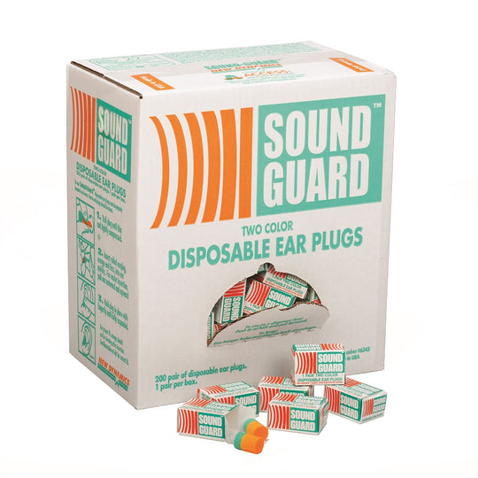 6515001376345 AbilityOne 1376345, Ear Plug, SoundGuard™ Uncorded, Foam , Orange/ Green Ea
