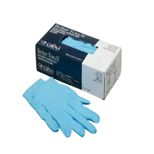 6515-00-NIB-0238 / 651500NIB0238 • Blue Nitrile Examination Gloves • Powder-Free • Large • SKILCRAFT®