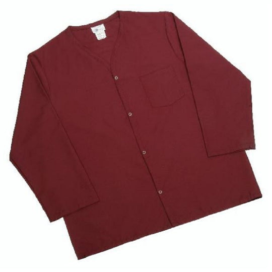 653200NIB0020 AbilityOne NSNNIB0020 Cranberry Medical Men's Pajama Top, Large, Cranberry Bx