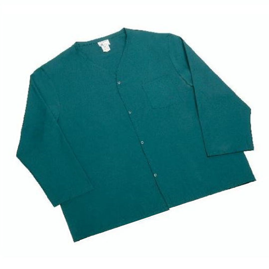 653200NIB0022 AbilityOne NSNNIB0022 Medical Men's Pajama Top, 2XL, Hunter Green Bx
