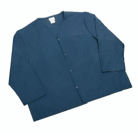 653200NIB0023 ABILITYONE NSNNIB0023 Medical Men's Pajama Top, 3XL, Navy Blue Bx