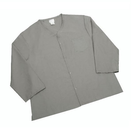 653200NIB0024 ABILITYONE NSNNIB0024 Medical Men's Pajama Top, 4XL, Gray Bx
