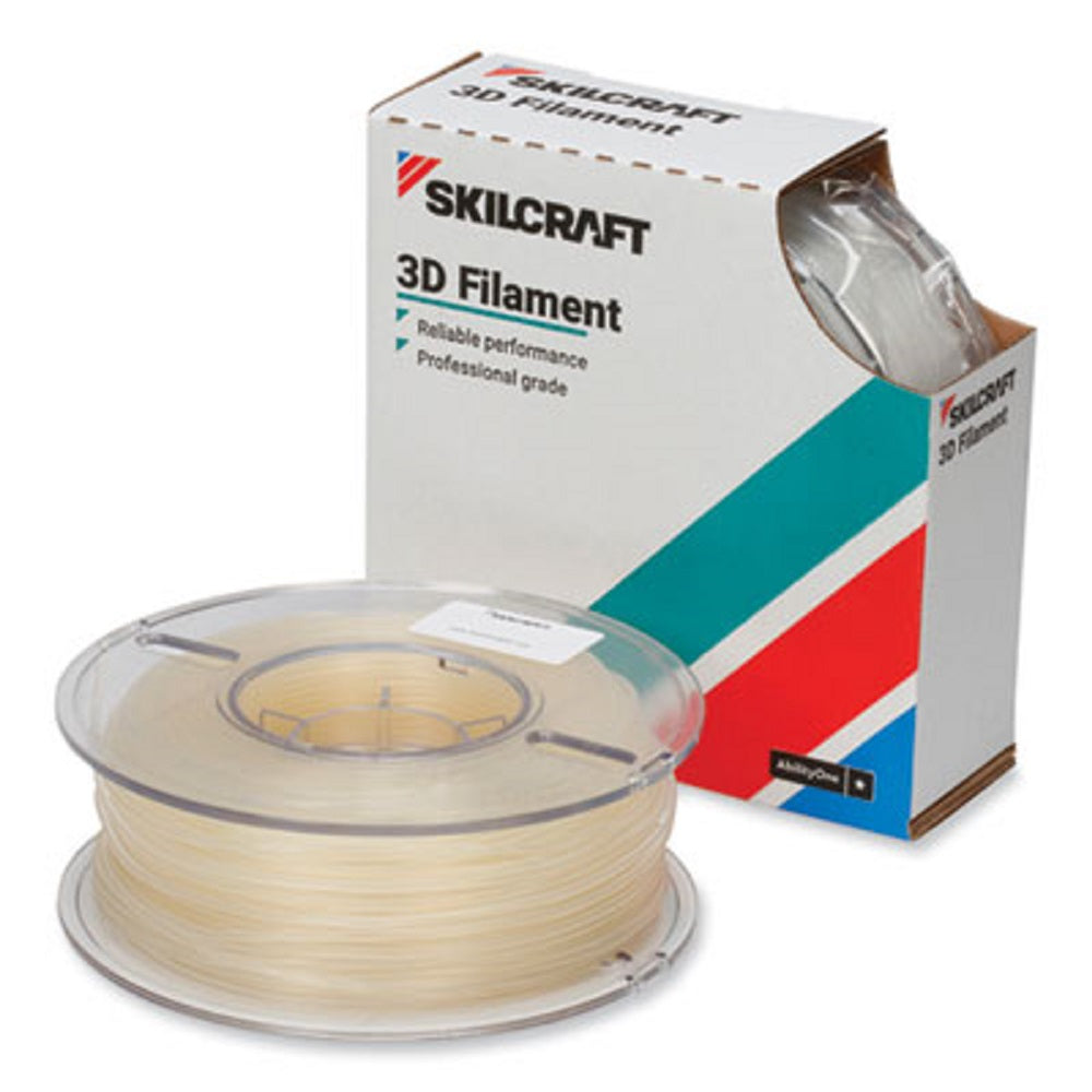 7045017057356, AbilityOne, NSN7057356 - 3D Printer Filament - Nylon Pro - 2.85mm on a 1kg spool - Natural