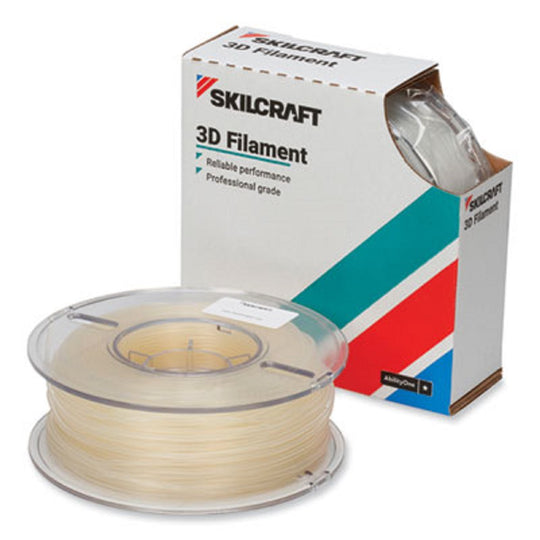 7045017057356, AbilityOne, NSN7057356 - 3D Printer Filament - Nylon Pro - 2.85mm on a 1kg spool - Natural