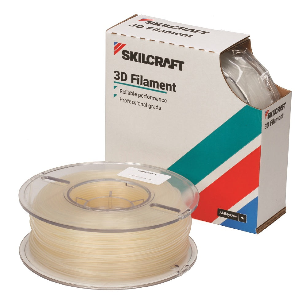 7045017057358 AbilityOne NSN7057358 3D Printer Filament, Water Soluble, Natural, 750g of 2.85 mm Ea