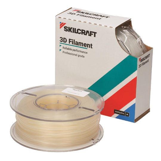 7045017057358 AbilityOne NSN7057358 3D Printer Filament, Water Soluble, Natural, 750g of 2.85 mm Ea