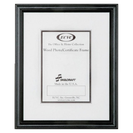 7105000528686 AbilityOne NSN0528686, Style A, Black Enamel Frames - 11" x 14", Bx