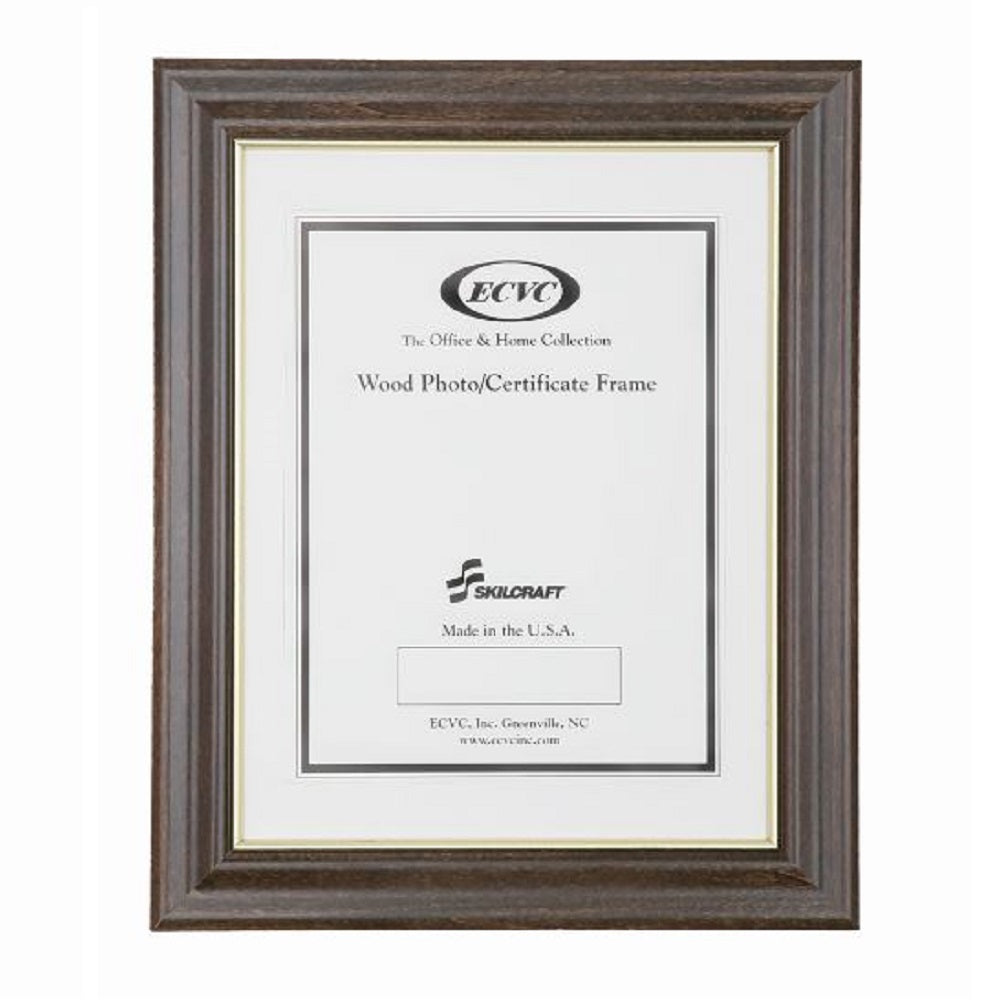 7105000528695 AbilityOne NSN0528695, Frame, Style B, Vinyl, Walnut Stained Bx