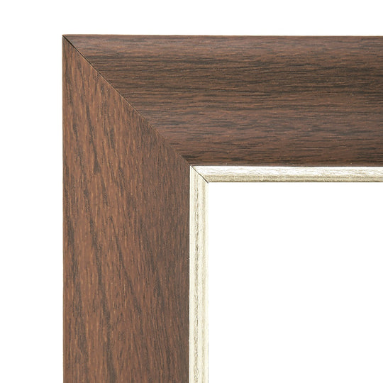 7105-00-297-3397 / 7105002973397 Picture Frame, Style B, Walnut Vinyl Wrap, 14 x 18 • Quote