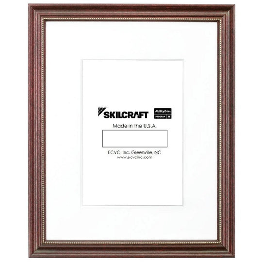 7105014246493 AbilityOne NSN4246493 Style F - Hardwood Finish Frames, Mahogany Bx