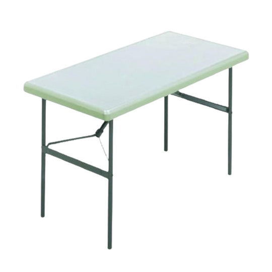 AbilityOne, 5766177, 7105015766177, Rectangular Folding Table, 600 lb Weight Capacity, 48" W x 29" H x 24" D - Platinum Gray  Ea