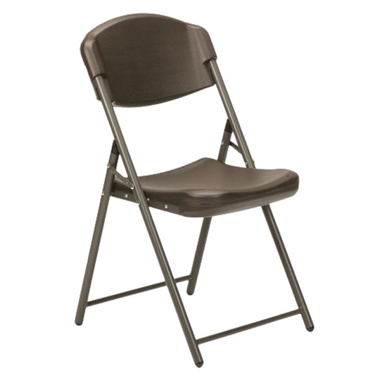 AbilityOne, 6637984, 7105016637984 Lightweight Commercial Grade Folding Chair, Espresso Brown Bx