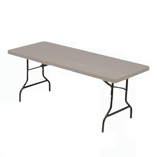 7105016976846 AbilityOne NSN6976846 Commercial-Grade Rectangular Folding Table, Platinum Ea