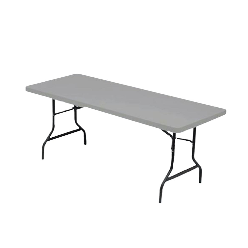 7105016976846 AbilityOne NSN6976846 Commercial-Grade Rectangular Folding Table, Platinum Cs