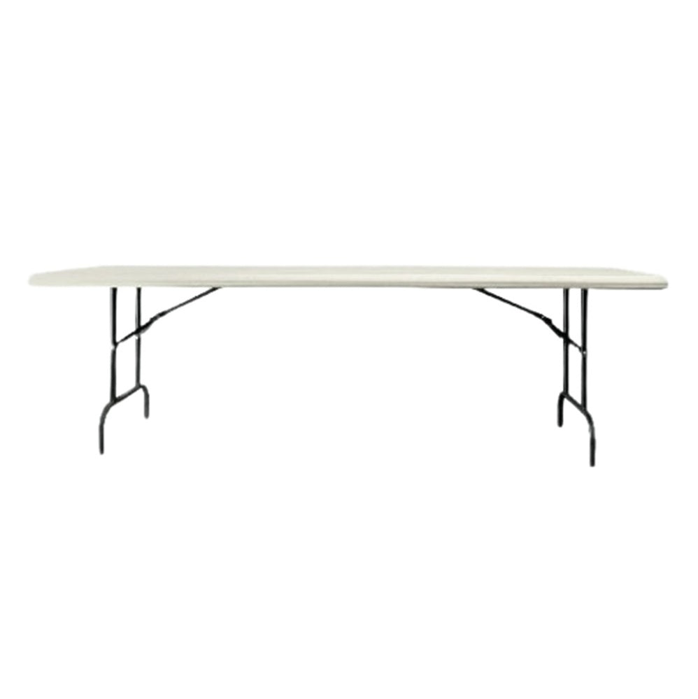 7105-01-724-1198 / 7105017241198 • Rectangular Folding Table 96 W x 30 D Platinum Gray 2000 lb Capacity