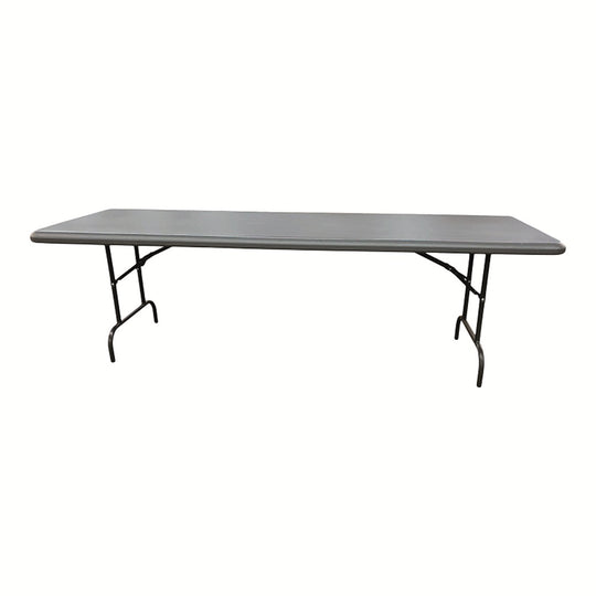 7105-01-724-6313 / 7105017246313 • Rectangular Folding Table 60" W x 29" H x 30" D • 2000 lb Capacity • Charcoal Gray