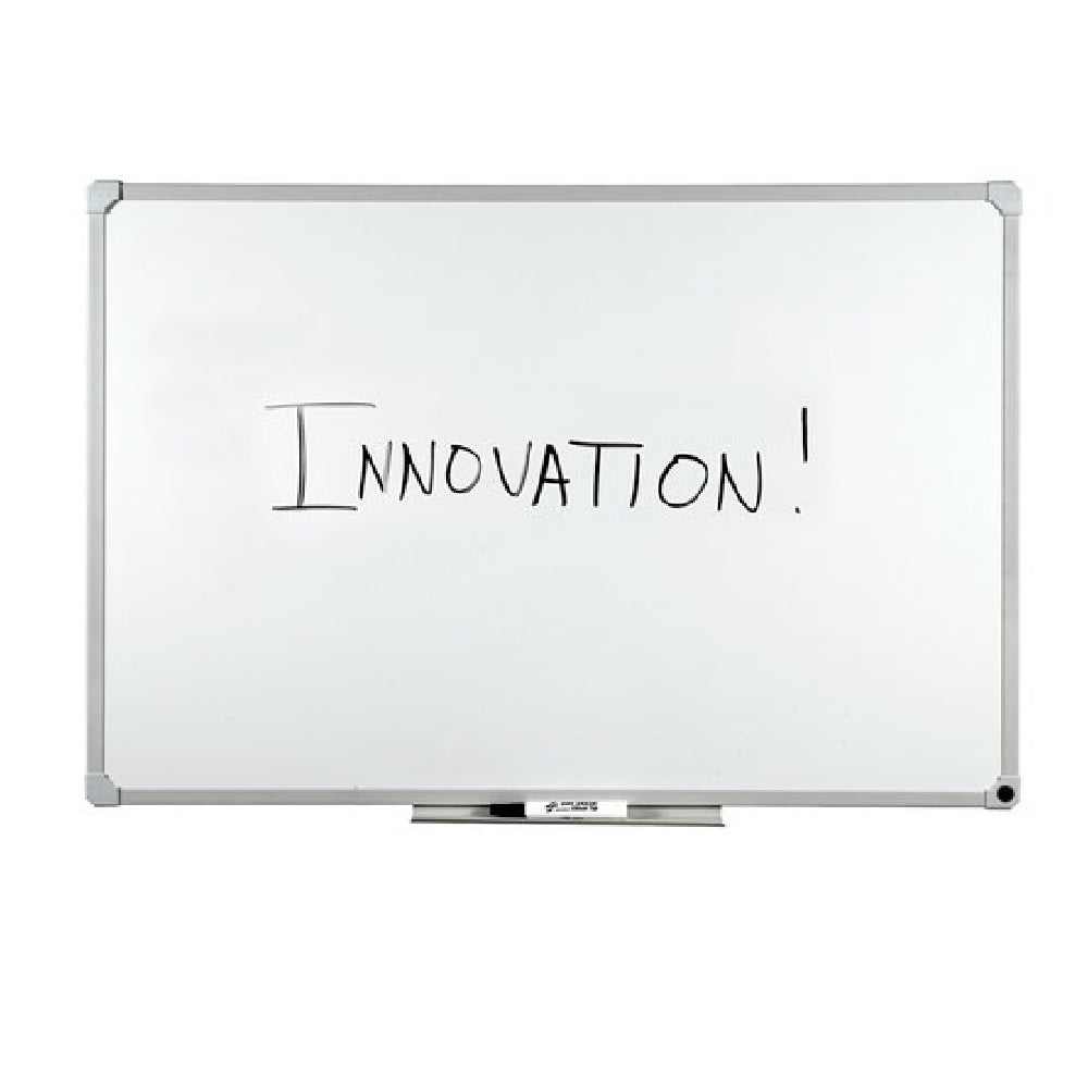 7110-01-555-0293 / 7110015550293 Magnetic Porcelain Dry Erase Whiteboard • Aluminum Frame • 48" x 36"