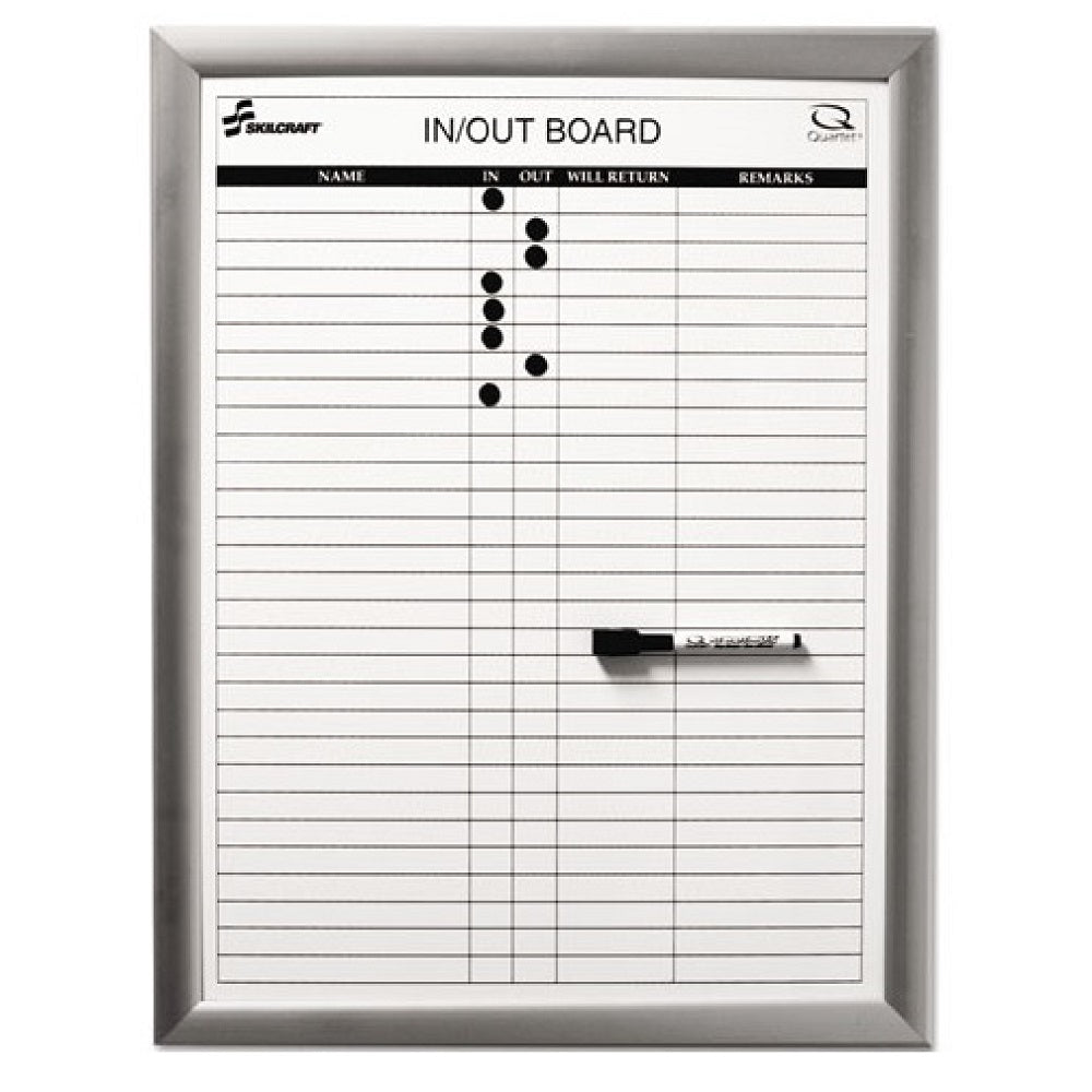 7110-01-568-0403 / 7110015680403 In/Out Personnel Tracking Board • 29 Person Capacity • EA