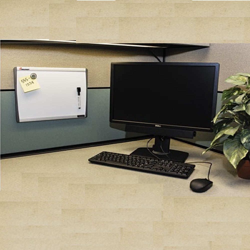 7110-01-622-2132 / 7110016222132 Cubicle Magnetic Dry Erase Board • Aluminum Frame • 14" x 11"
