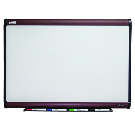 7110-01-630-5167 / 7110016305167 Magnetic Porcelain Dry Erase Board • 48" x 36" • Mahogany Finish • EA