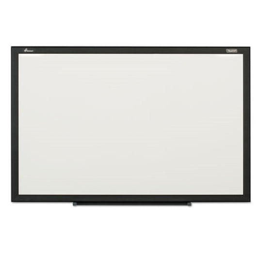 7110-01-651-1286 / 7110016511286 Magnetic Porcelain Dry Erase Whiteboard • 3' x 2' • Black Frame • EA