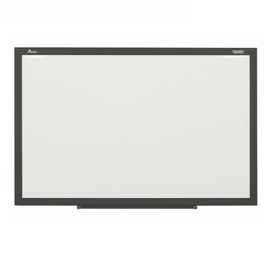 7110-01-651-1288 / 7110016511288 Magnetic Porcelain Dry Erase Whiteboard • 5' x 3' • Black Frame • EA