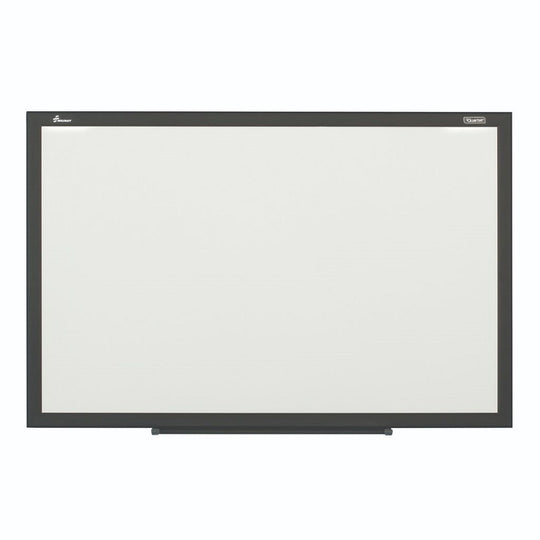 7110-01-651-1290 / 7110016511290 Magnetic Painted Steel Dry Erase Whiteboard • 3' x 2' • Black Frame • EA