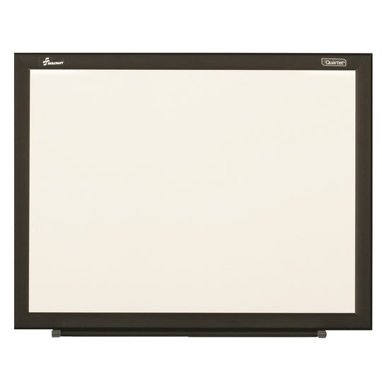 7110-01-651-1294 / 7110016511294 Non-Magnetic Melamine Dry Erase Whiteboard • 3' x 2' • Black Frame • EA