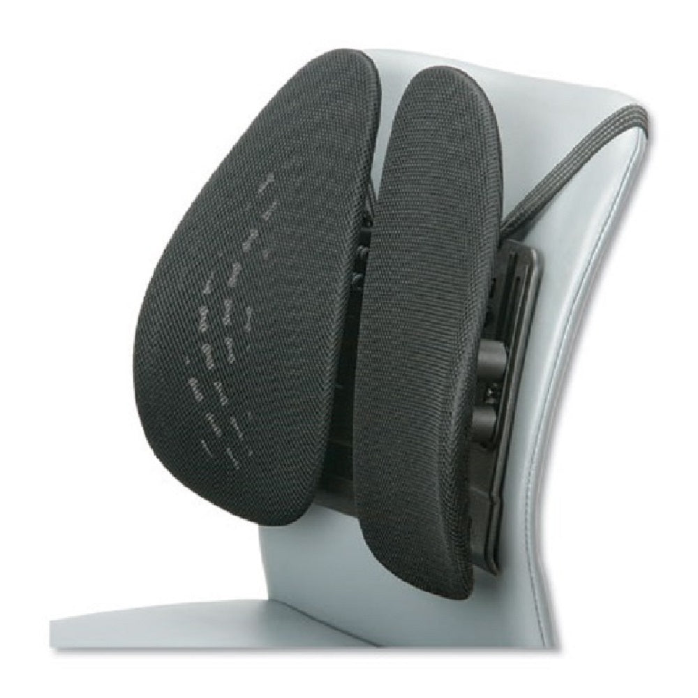 7110016695638 AbilityOne NSN6695638, ERGONOMIC ADJUSTABLE BACK REST, BLACK EA