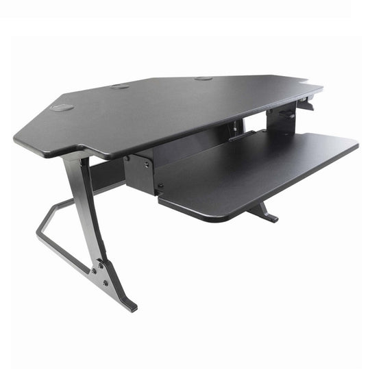 SKILCRAFT Corner Desktop Sit-Stand Workstation • NSN 7110-01-692-5299 / 7110016925299
