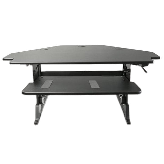 SKILCRAFT Corner Desktop Sit-Stand Workstation • NSN 7110-01-692-5299 / 7110016925299