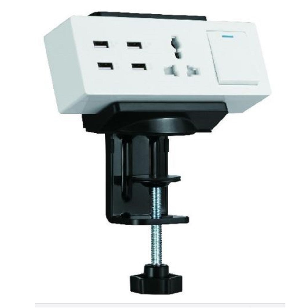 7110017135322 AbilityOne NSN7135322, Power Strip Holder, Clamp-On, Black Ea
