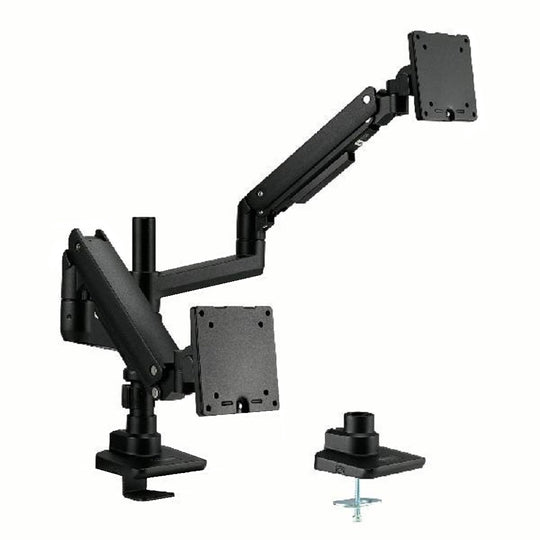 SKILCRAFT - Kensington - Dual Monitor Arm w/Tray – NSN 7110-01-725-6061