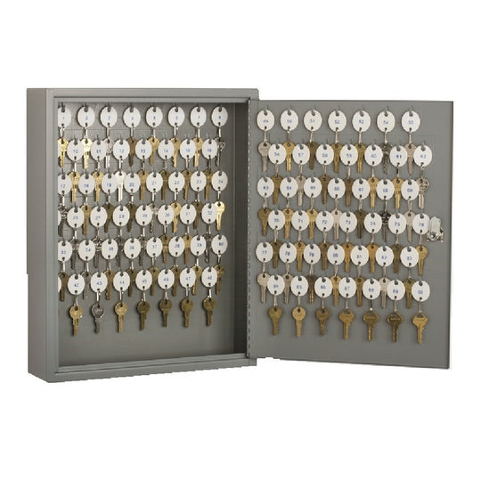 7125-00-285-3049 / 7125002853049 Locking Key Cabinet • 90-Key Capacity • Steel Construction