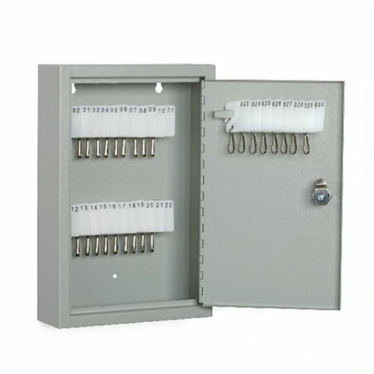 7125-01-151-5435 / 7125011515435 Locking Key Cabinet • 30-Key Capacity • Steel Construction