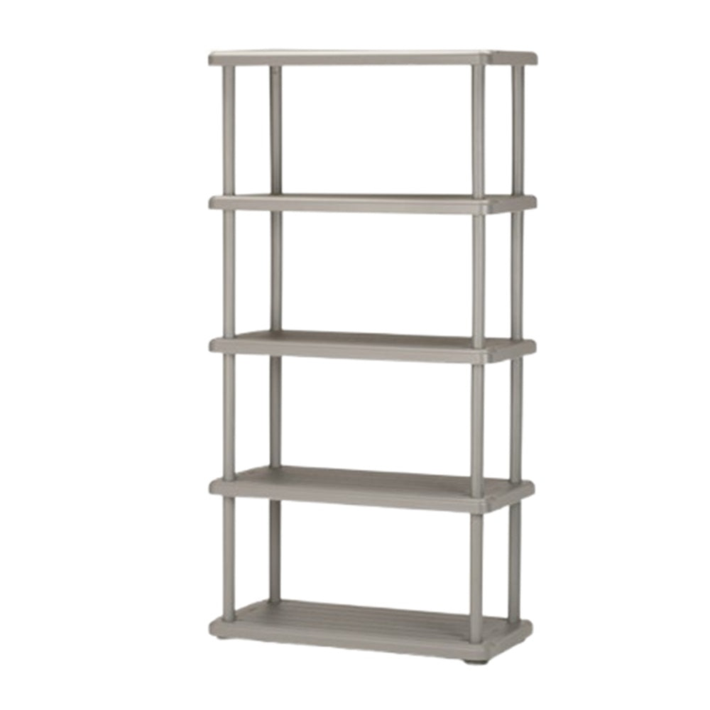 7125-01-667-2787 / 7125016672787 Open Storage Shelving Unit • 5 Shelves • Charcoal • 74" x 36" x 18"